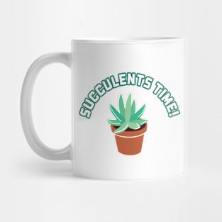 Succulents Time Mug